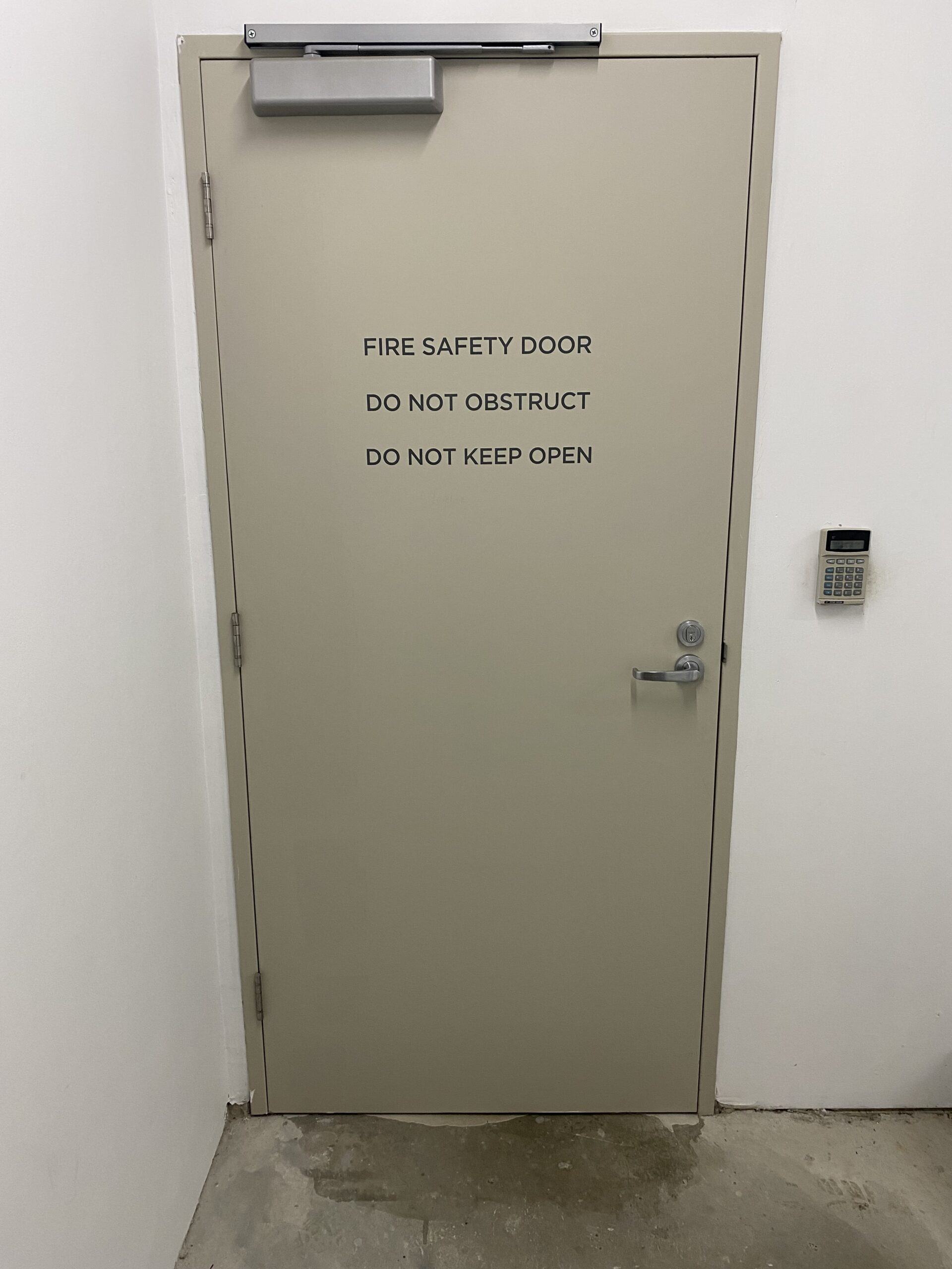 Paint grade fire door scaled