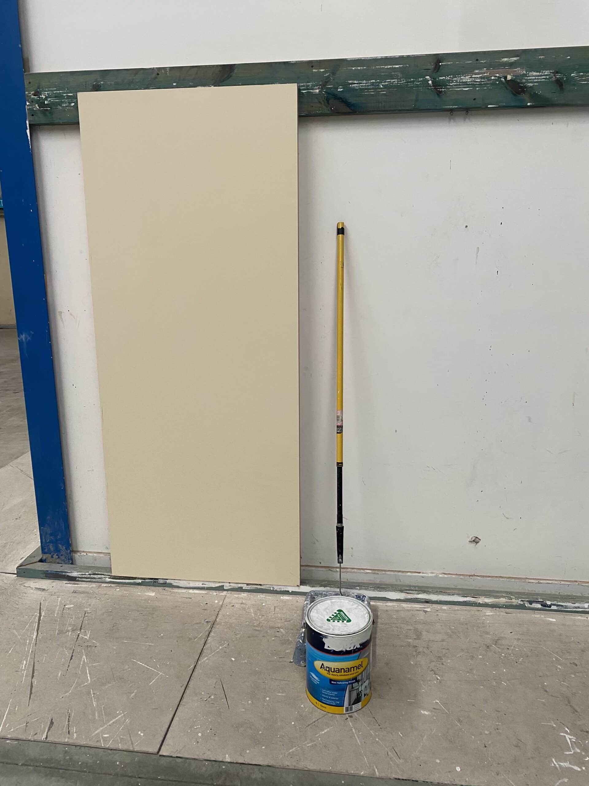 fire door pre painted in factory scaled