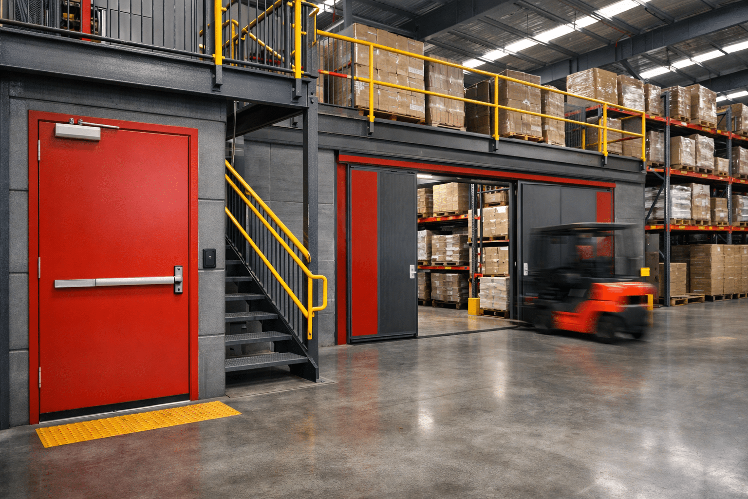 Warehouse And Mezzanine