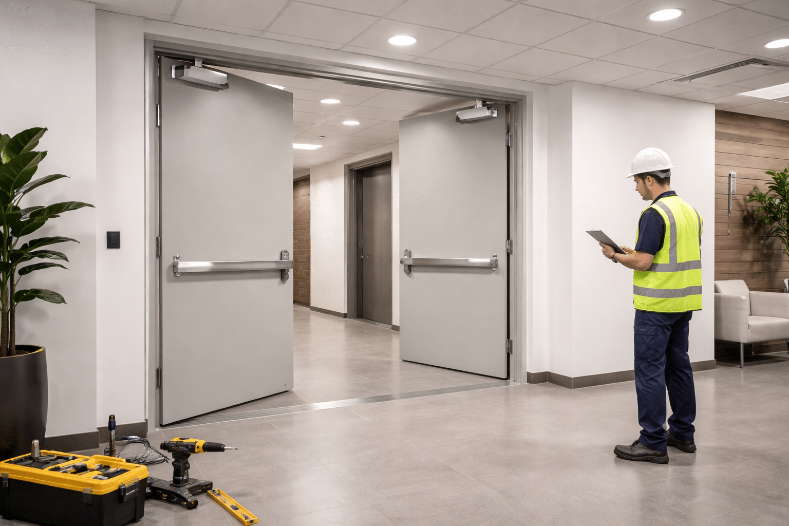 Fire Door Positioning